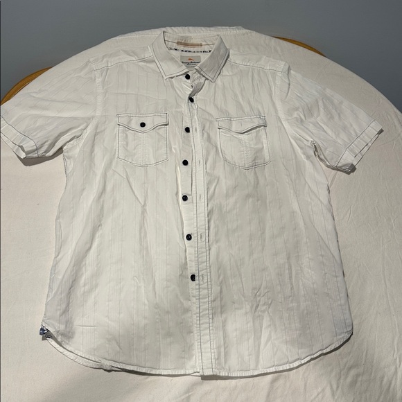 Tommy Bahama Other - Tommy Bahama Men’s XL White Island Modern Fit Short Sleeve Button-Down Shirt
